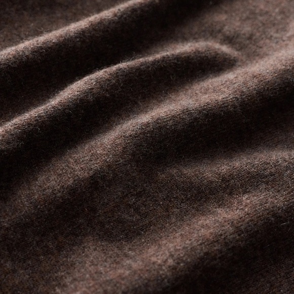 Quince 100% Mongolian Cashmere Cardigan – Truffle Brown (Size M) - Picture 10 of 15